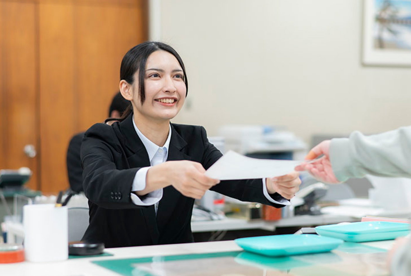 仕事の様子