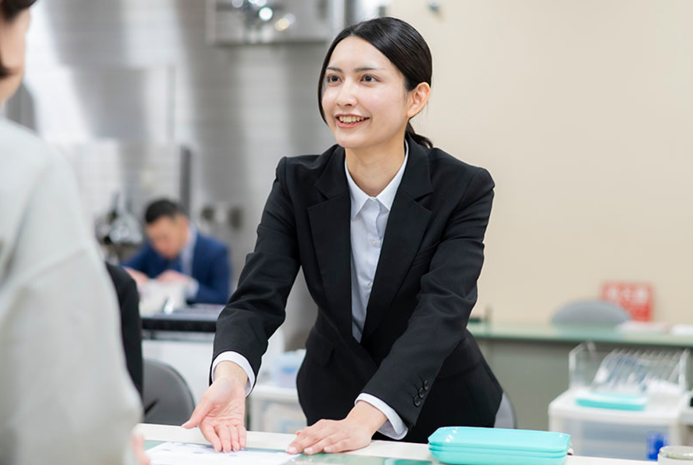 仕事の様子
