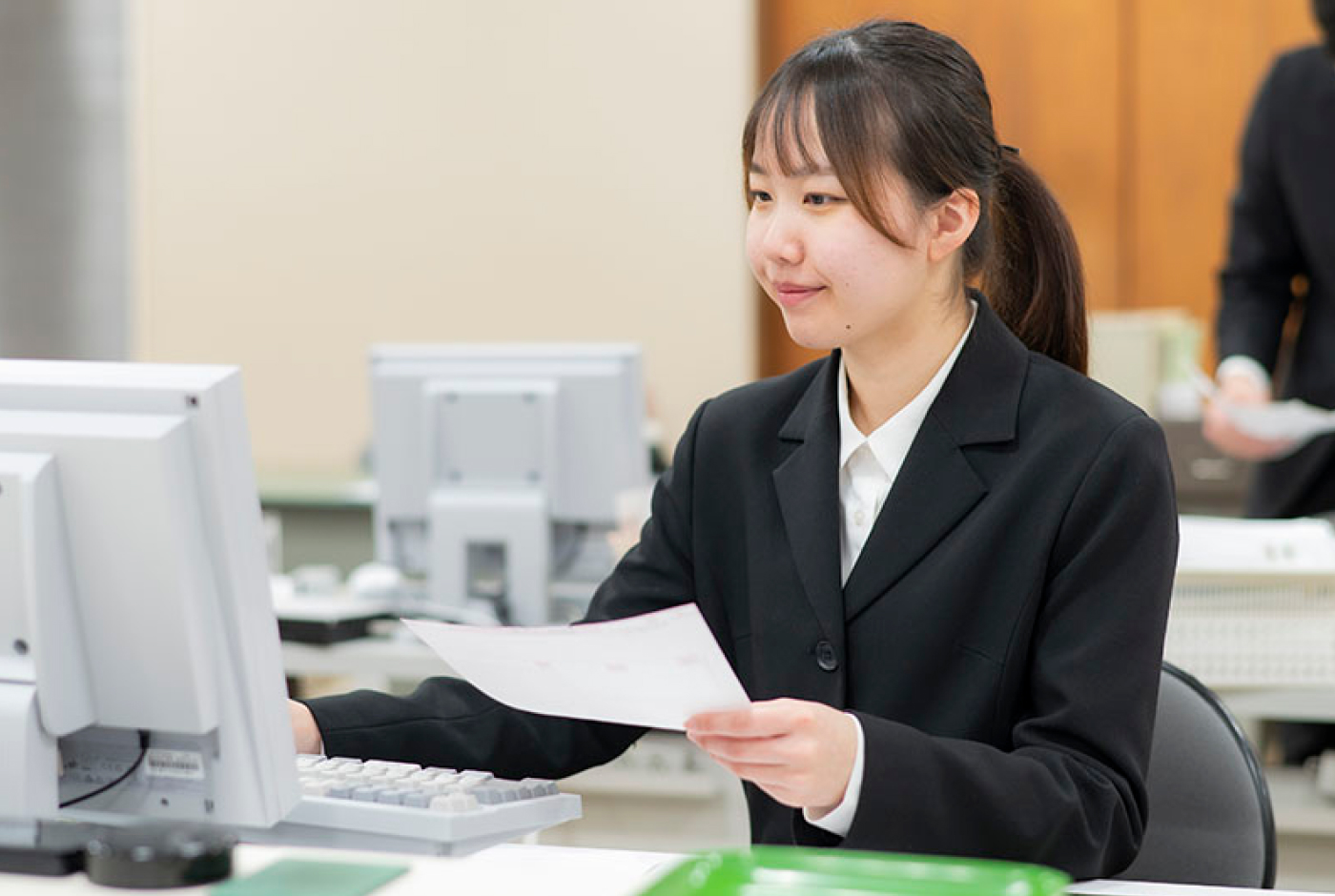 仕事の様子